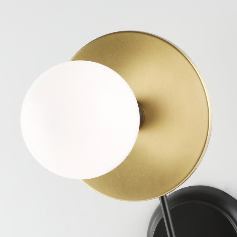 60cm Electroplated Copper Wall Light