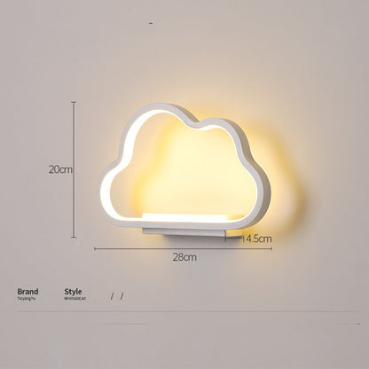 Cloud-Shaped Dimmable LED Wall Light / White / White light