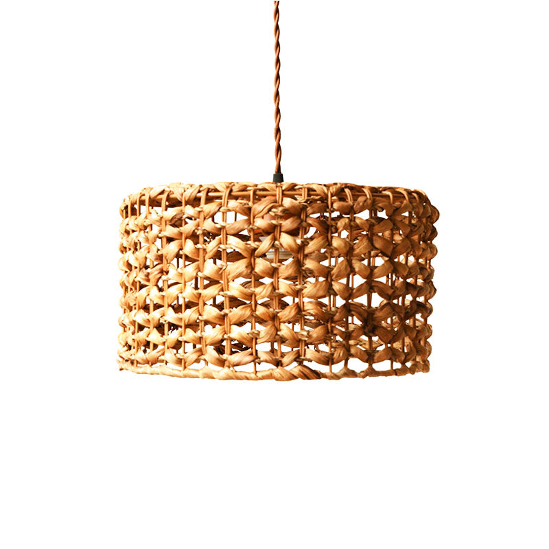 Bamboo Rattan Single Pendant Light