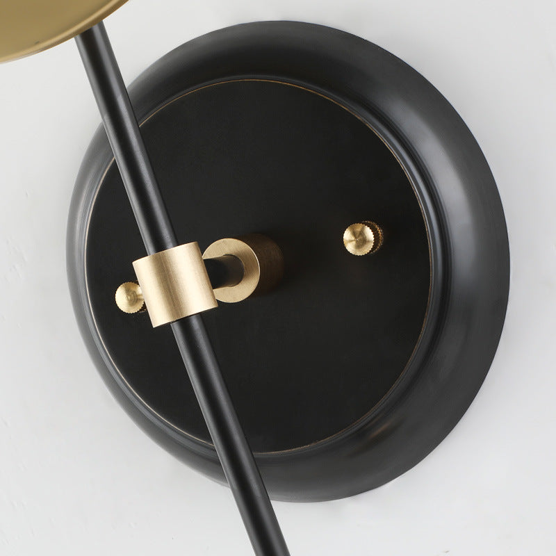 60cm Electroplated Copper Wall Light