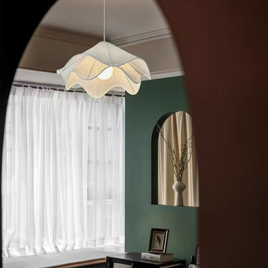 50cm Cream Modern Bedroom Chandelier / Warm Light / Small Size Diameter 50cm