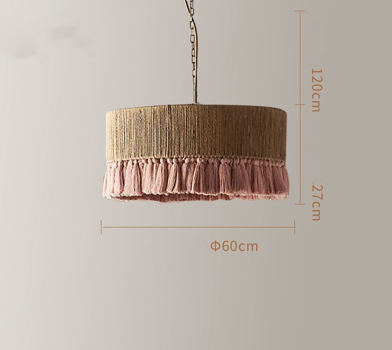 Bohemian Rope Tassel Pendant Chandelier