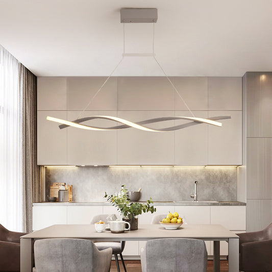 Nordic Black or Gold LED Pendant Light / 32W / Gold / Neutral white