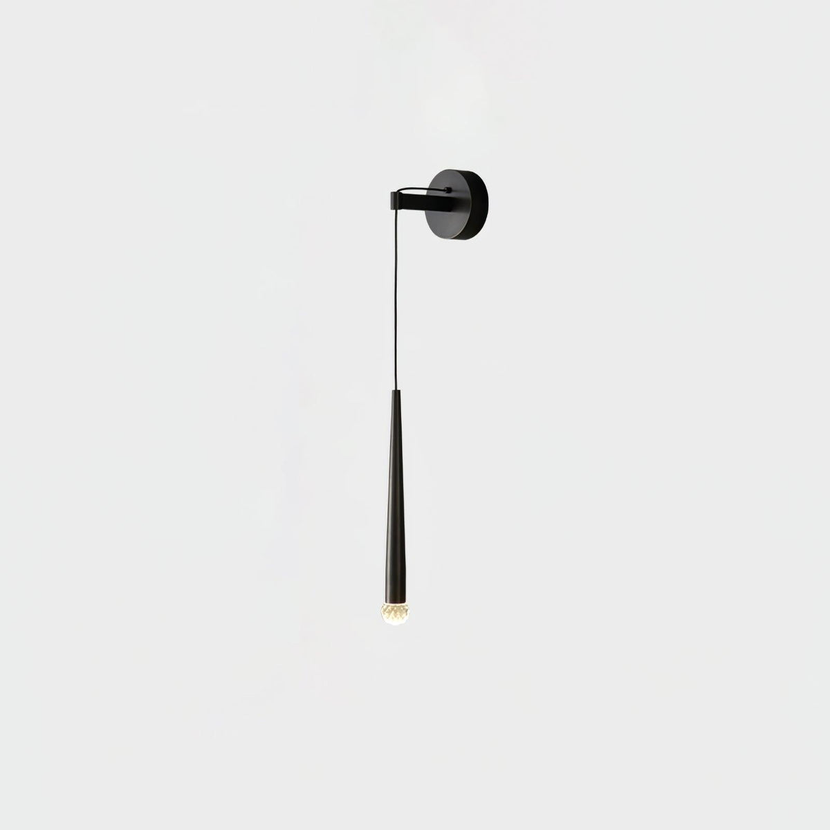 Crystal Cone Integrated LED Wall Light