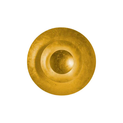 Layered Gold Foil LED Wall Light