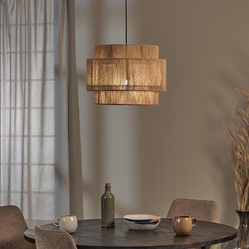 45cm Hand-Woven Modern Pendant Light / Diameter 45CMX33CM Height