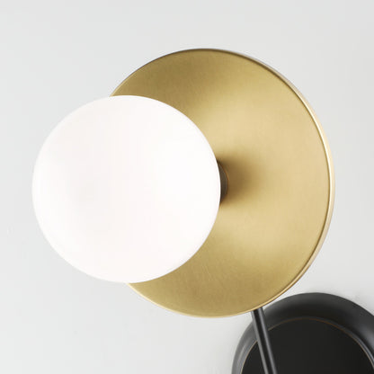 60cm Electroplated Copper Wall Light