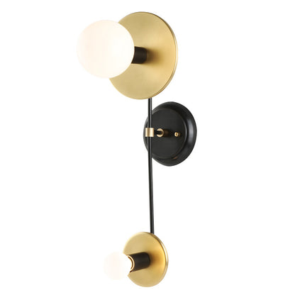 60cm Electroplated Copper Wall Light